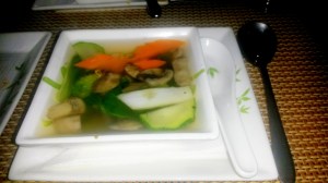 Pepper and Lemon Grass  clear soup