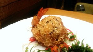 Prawn toast... nouvelle cuisine