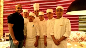 With Chef Sidney Dcunha and team