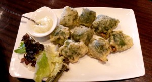 Paneer with Wasabi Mayo