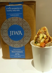 Exotic veggies in balsamic, Salsa and peanut sauce in a Multigrain wrap