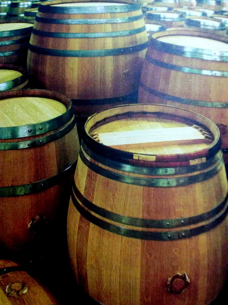 Barrel in process....