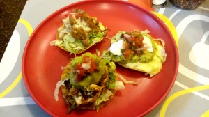 Assorted tostadas
