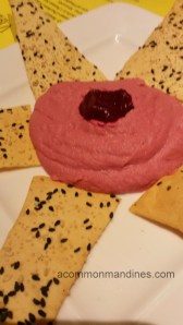 Beetrooot hummus