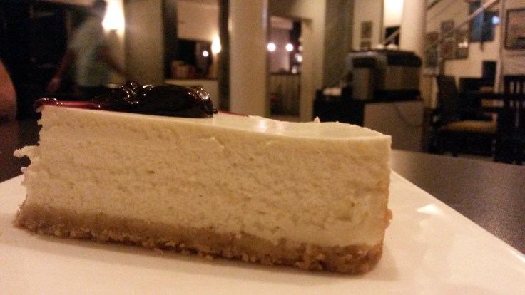 Baked Cheese cake, The Fat Chef Bengaluru
