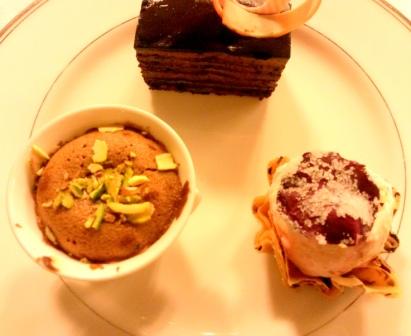Desserts Riwaz Ritz Carlton